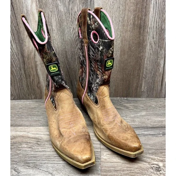 John deere cowgirl boots deals